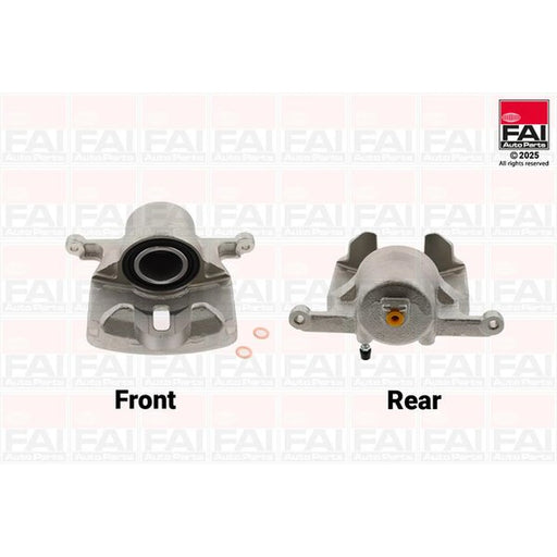 FAI Brake Caliper Assembly Front Right fits Nissan Qashqai +2 2007-2014