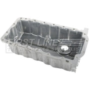 First Line Engine Oil Sump Pan Aluminium fits Audi A3 2003-2013 1.9 2.0