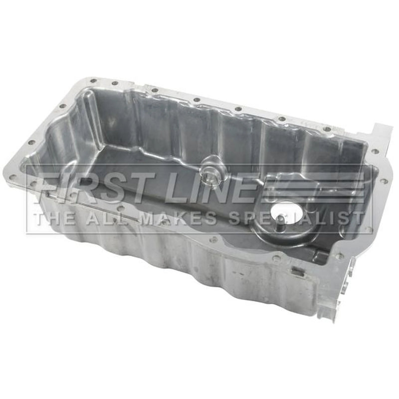 First Line Engine Oil Sump Pan Aluminium fits Audi A3 2003-2013 1.9 2.0