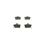 Bosch Front & Rear Pads fits Rover 800 1988-1999 2.5
