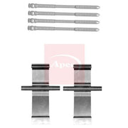 Apec Brake Pad Accessory Fitting Kit Front fits Volvo S60 III 2019 on