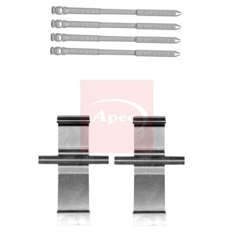 Apec Brake Pad Accessory Fitting Kit Front fits Volvo S60 III 2019 on