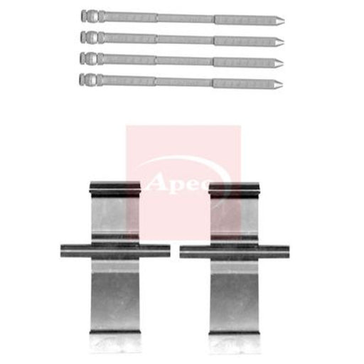 Apec Brake Pad Accessory Fitting Kit Front fits Volvo S60 III 2019 on