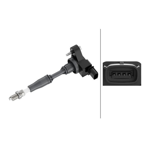 Hella Ignition Coil Pack fits Chevrolet Camaro 2016 on 2.0