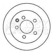 Key Parts Rear Brake Vented Discs & Pads fits Nissan Leaf 2010-2017
