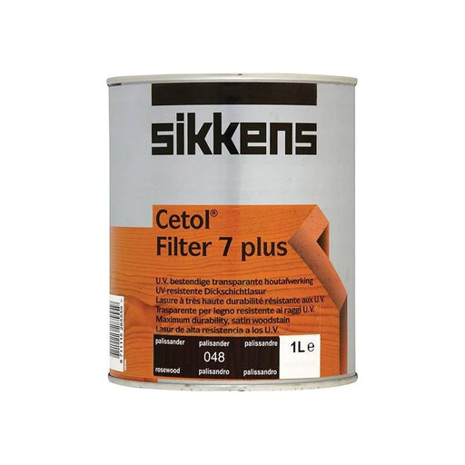 Sikkens Cetol Filter 7 Plus Translucent Woodstain Rosewood 1 litre Sikkens - NN4 Online