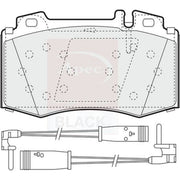 Apec Black Front Brake Pad Set fits Mercedes-Benz C-Class 2000-2008