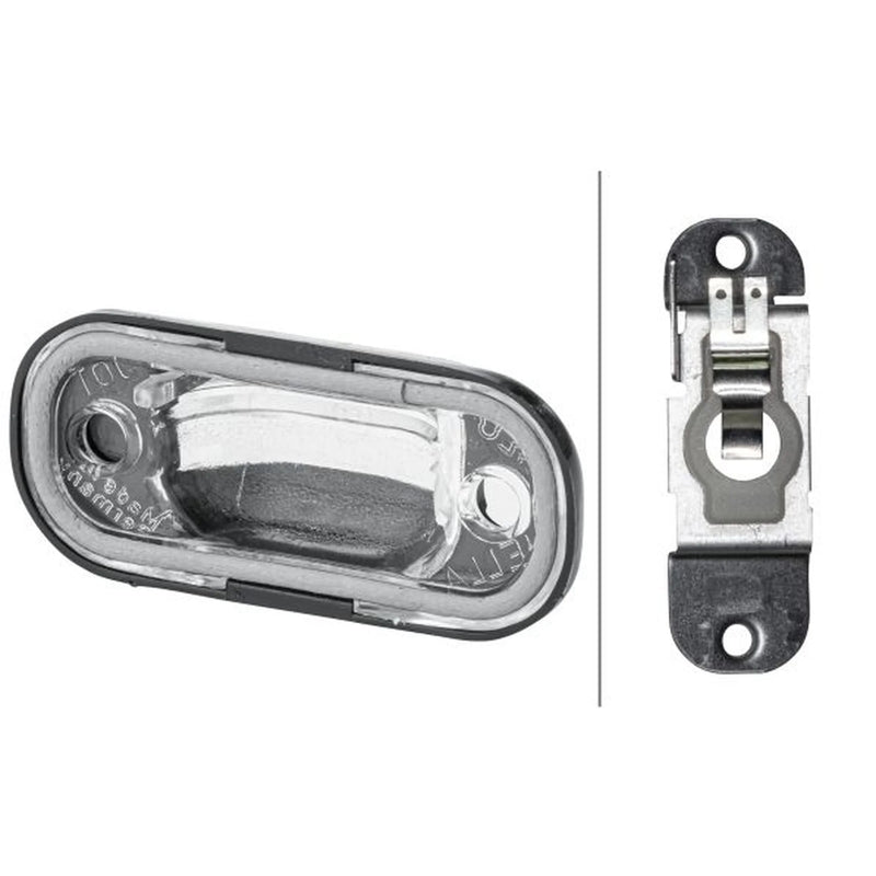 Hella Licence Plate Light / Lamp Right fits VW Golf 1974-1993
