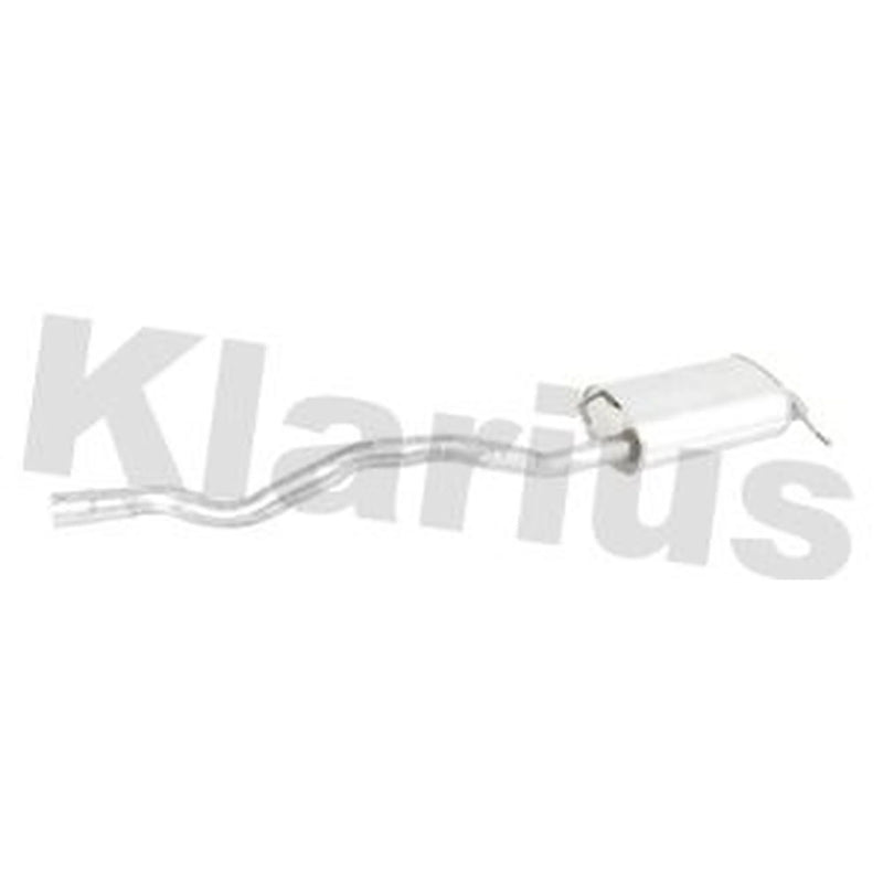 Klarius Box With Tail Pipe Rear fits VW Multivan 2003-2009 1.9