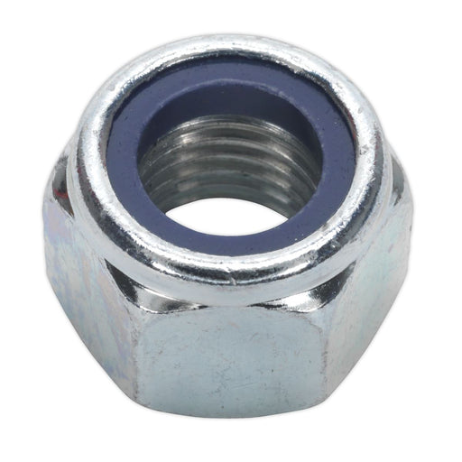Sealey Nylon Locknut M16 Zinc Pack of 25 NLN16 Sealey - Dynamic Drive