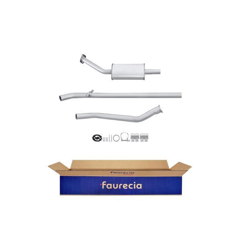 Hella Front Silencer Front fits Peugeot 307 2002-2008 1.6
