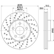 Mintex Front & Rear Brake Discs & Pads fits Mercedes-Benz Cla 2013-2019 117.352