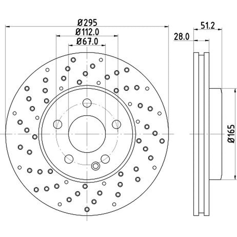 Mintex Front & Rear Brake Discs & Pads fits Mercedes-Benz Cla 2013-2019 117.352