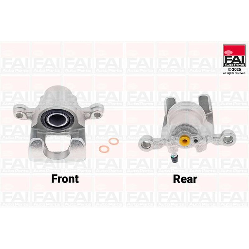 FAI Brake Caliper Assembly Rear Left fits Nissan Cube 2009-2010 1.5 1.6