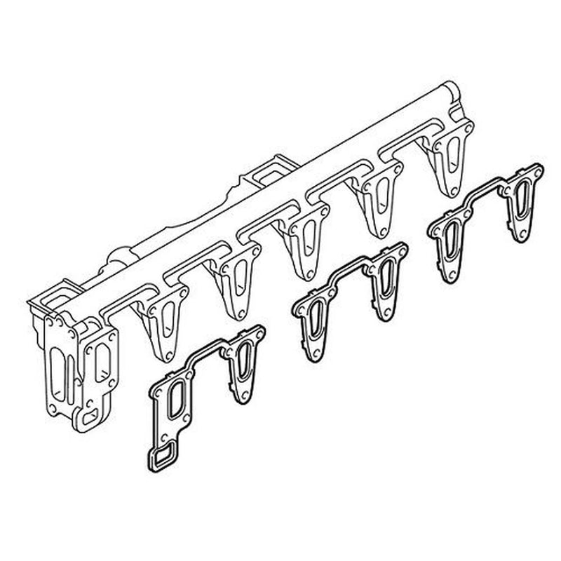 Elring Mercedes Egr System Gasket Set Cylinder Head fits Mercedes-Benz MP5