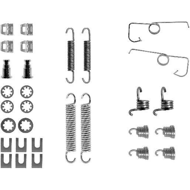 Mintex Brake Shoe Accessory Kit Rear fits Alfa Romeo 33 1983-1993