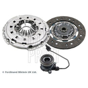 Blue Print Clutch Kit Set 3pc 241mm fits Opel Astra H 2004-2012 1.9