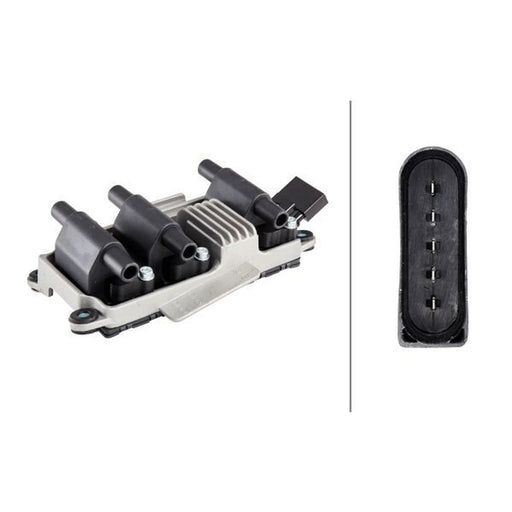 Hella Ignition Coil Pack fits Audi A4 B5 1996-2001 2.4 2.8