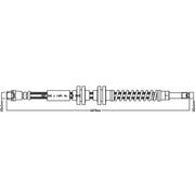 Juratek Brake Hydraulic Hose Line Front fits VW California T6 Camper 2015-2019