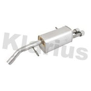 Klarius Box With Tail Pipe Rear fits Citroën DS3 2010-2015 1.6