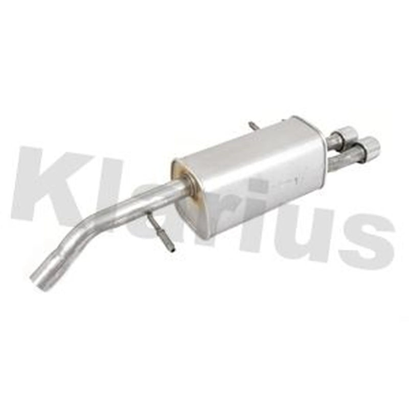 Klarius Box With Tail Pipe Rear fits Citroën DS3 2010-2015 1.6