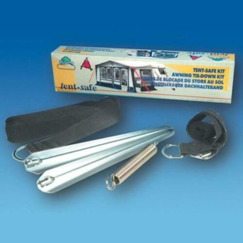 Awning Tie Down Kit 12.5m Strap & Stake Tent Tie Down Kit Over The Top BG300 PLS  - Dynamic Drive