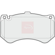 Apec Front Brake Pad Set fits Mercedes-Benz AMG GT 2014-2021