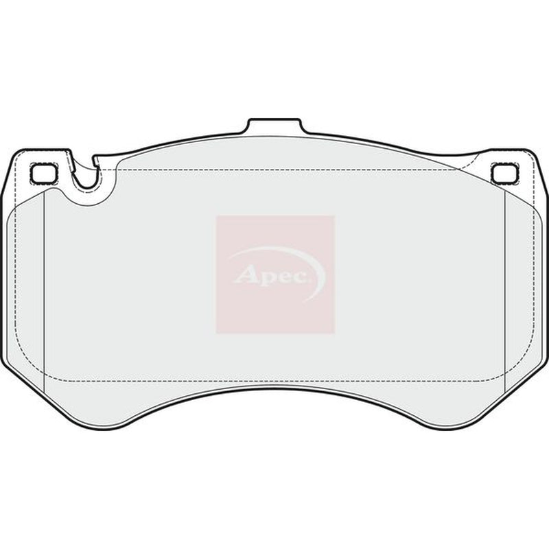 Apec Front Brake Pad Set fits Mercedes-Benz AMG GT 2014-2021