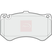 Apec Front Brake Pad Set PAD1820