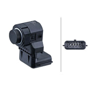 Hella Parking Sensor (PDC) Rear 6PX 358 269-521