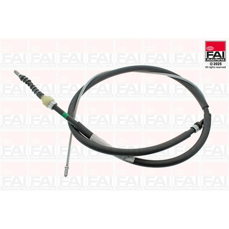 FAI Handbrake Cable Left Rear fits Audi A3 1996-2003 1.6 1.8 1.9
