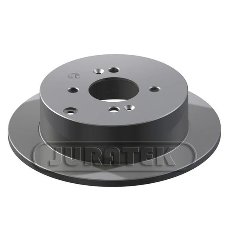 Juratek Rear Brake Solid Discs & Pads fits Hyundai Getz 2002-2010 1.4 1.5 1.6