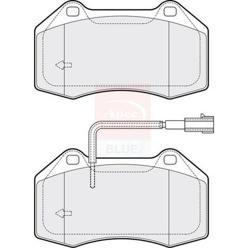 Apec Front Brake Pad Set PD4277