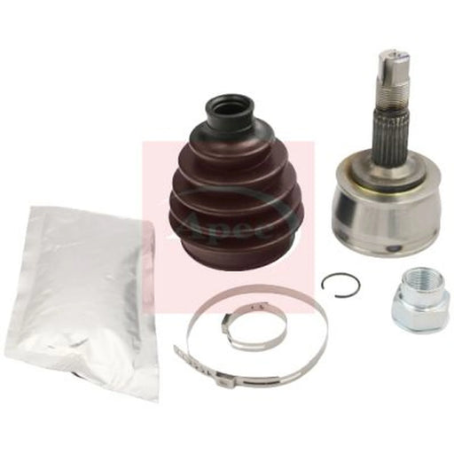 Apec CV Axle Shaft Assembly Wheel Side ACV1011