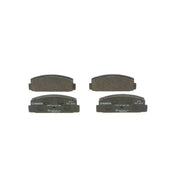Bosch Front & Rear Pads fits Mazda 626 Station 1998-2002 2.0