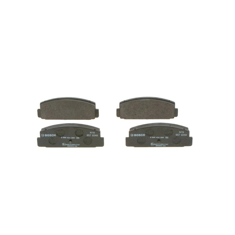 Bosch Front & Rear Pads fits Mazda 626 Station 1998-2002 2.0