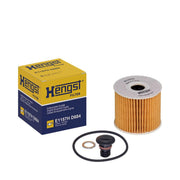 Hengst Engine Oil Filter fits Hyundai I30 2018 on 1.6