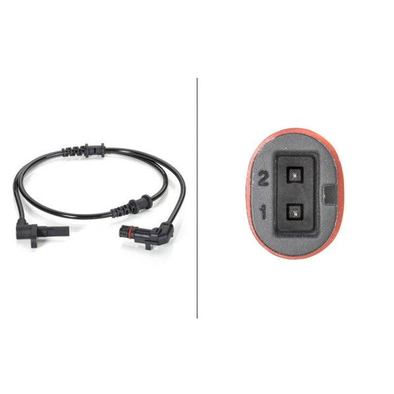 Hella ABS Wheel Speed Sensor Front fits Mercedes-Benz Viano 2003-2007