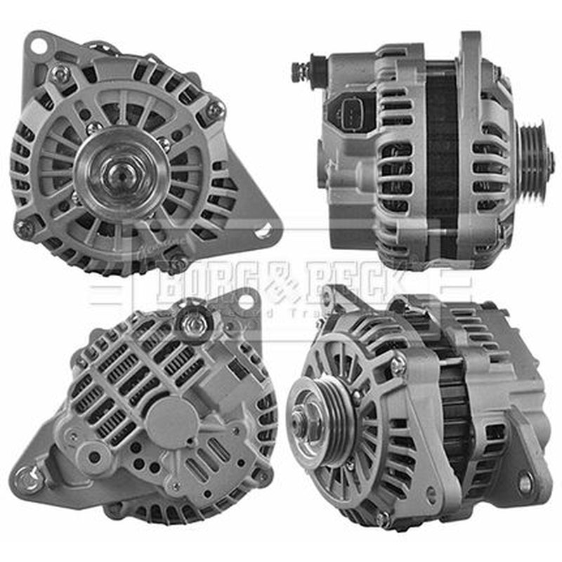 Borg & Beck Car Alternator 12V fits Mitsubishi Fto 1994-2001 2.0