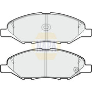 NAPA Front Brake Pad Set fits Nissan Cube 2003-2008 1.4 1.5