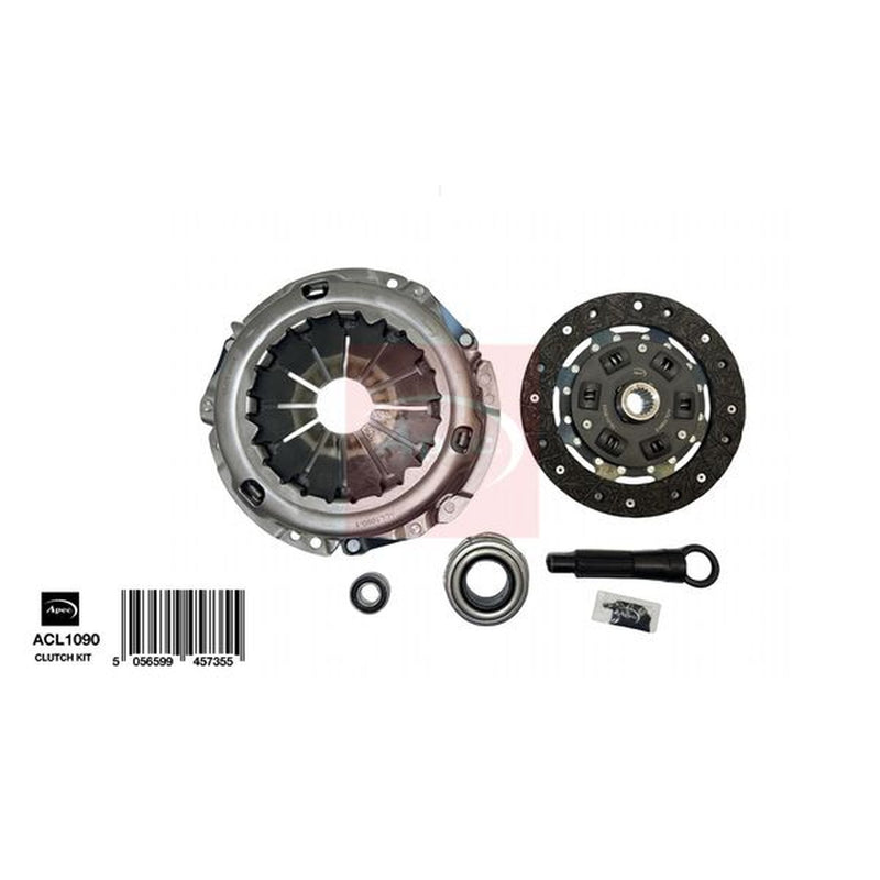 Apec Clutch Kit Set 3pc fits Suzuki Jimny Closed Off-Road Vehicle 1998 on 1.3