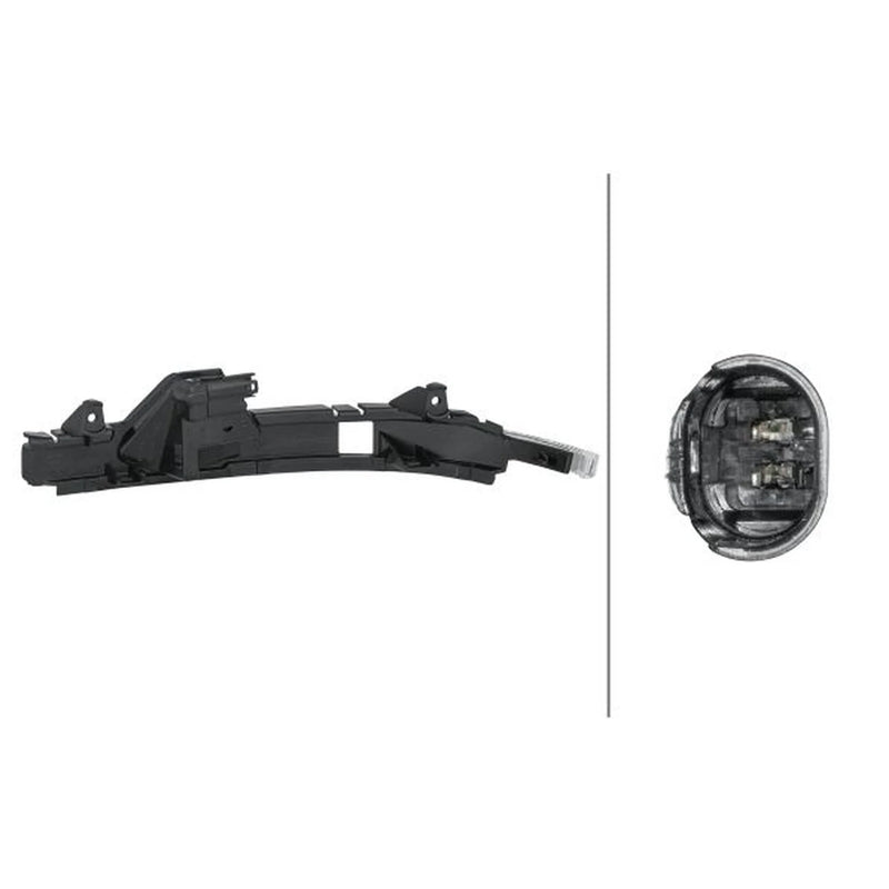 Hella Auxiliary Direction Indicator Right Connectors fits Audi A7 2014-2018