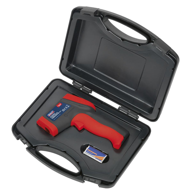 Sealey Infrared Laser Digital Thermometer 12:1 VS907 Sealey - Dynamic Drive