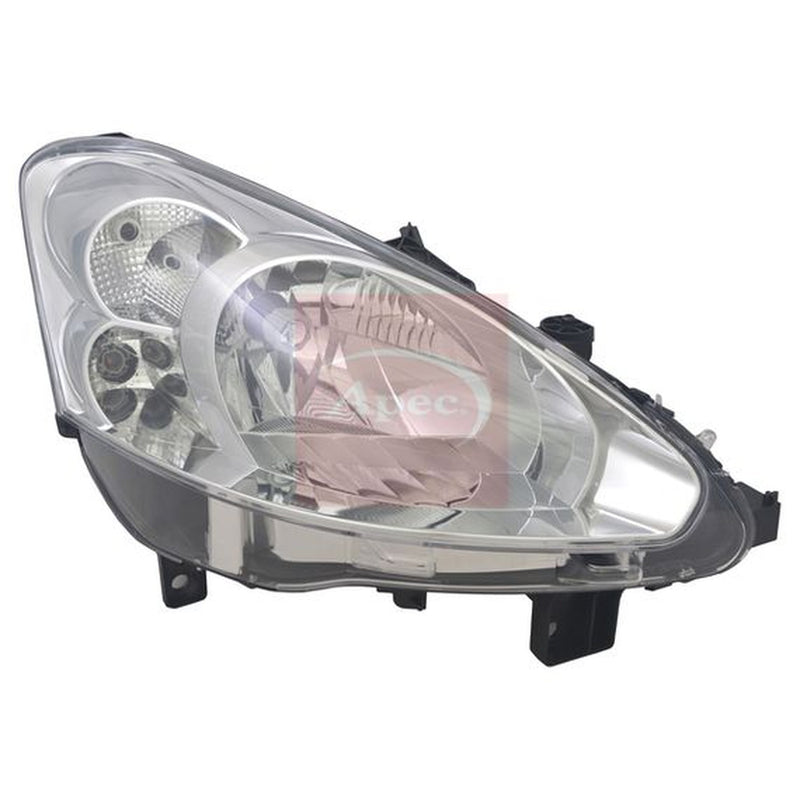 Apec Headlight Headlamp H4 Left fits Peugeot Partner Box Body/Mpv 2008 on 1.6