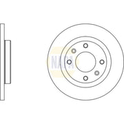 NAPA Front & Rear Brake Discs & Pads fits Peugeot 3008 I 2011-2016 2.0