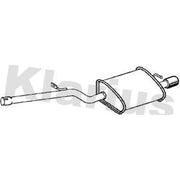 Klarius Box With Tail Pipe (Lh) Left Rear fits Audi A4 B6 2000-2005 1.8