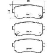 DON Brake Pad Set