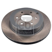 Febi 2 x Internally Vented Rear Brake Discs 178650-x2