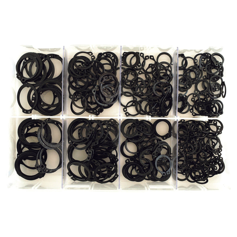 Tool Connection Assorted External Metric Circlips Box 250pc 35005 Connect - Dynamic Drive