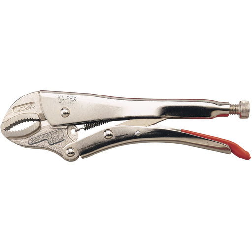 Draper Knipex 41 04 250 Curved Jaw Self Grip Pliers, 250mm 54217 Draper - Dynamic Drive